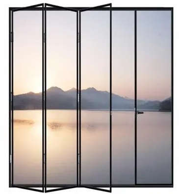 双鸭山极窄折叠门